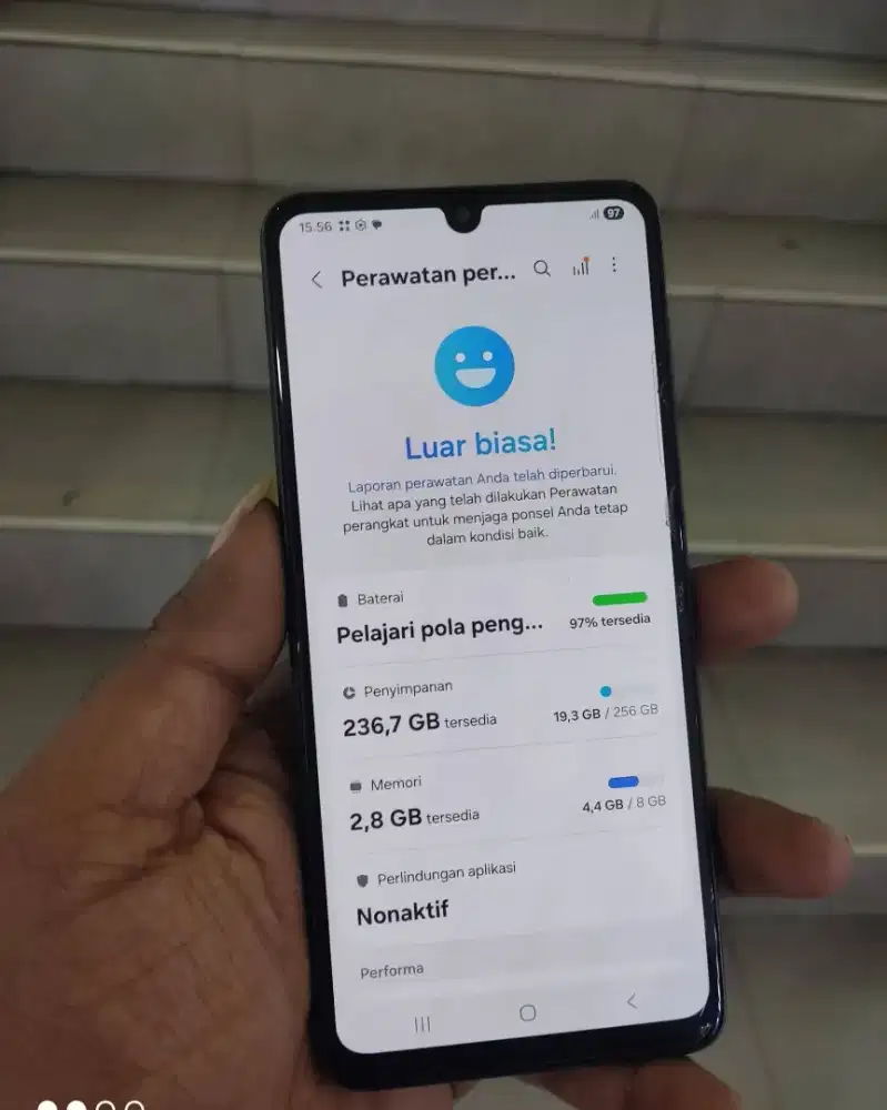Jual Samsung galaxy a33 8/256 5G ada minus