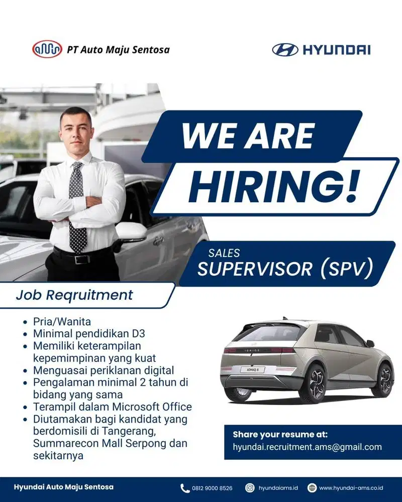 Sales Supervisor Hyundai