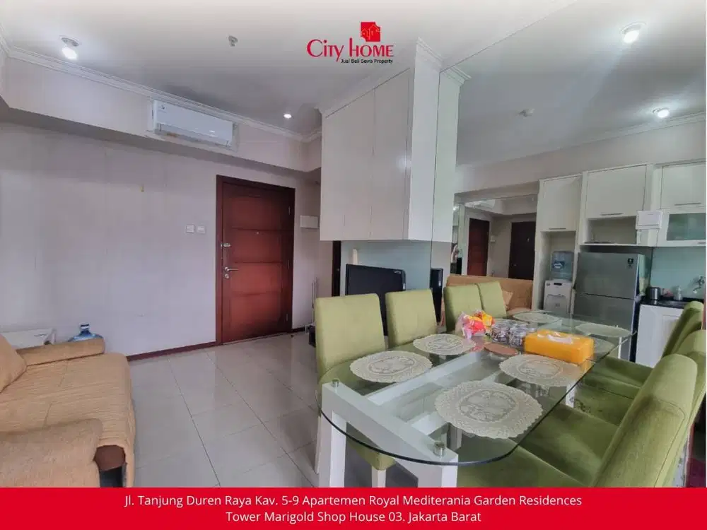 Unit Favorit! 2BR + Storage Royal Mediterania – Cocok Investasi