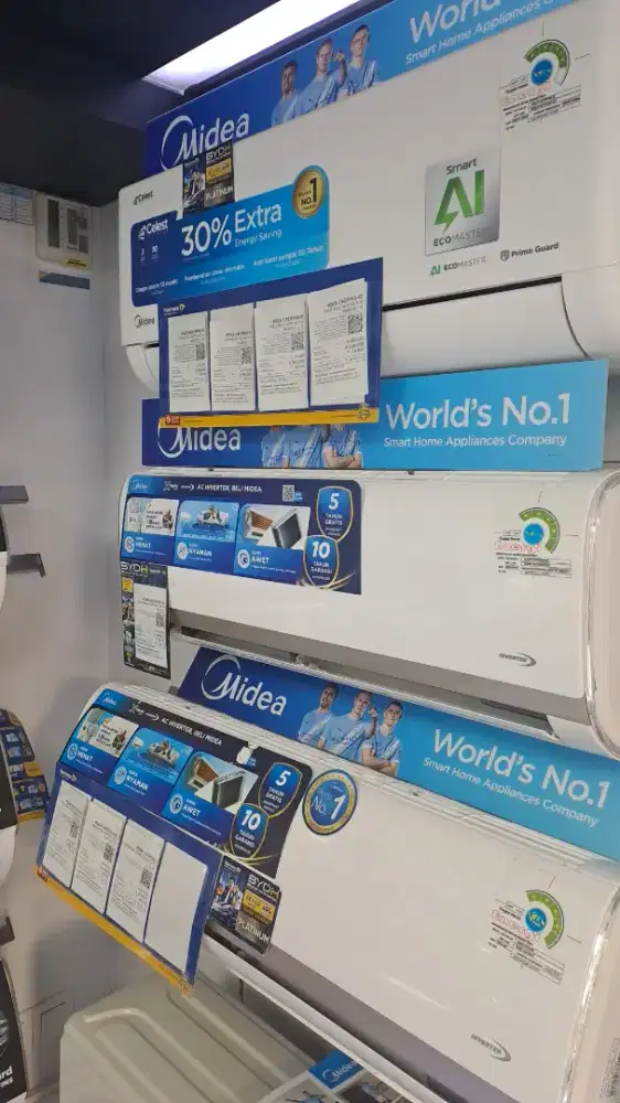 CICILAN TANPA CC AC MIDEA