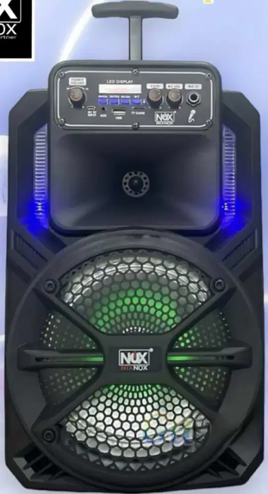 Speaker Merk Nox 8inch