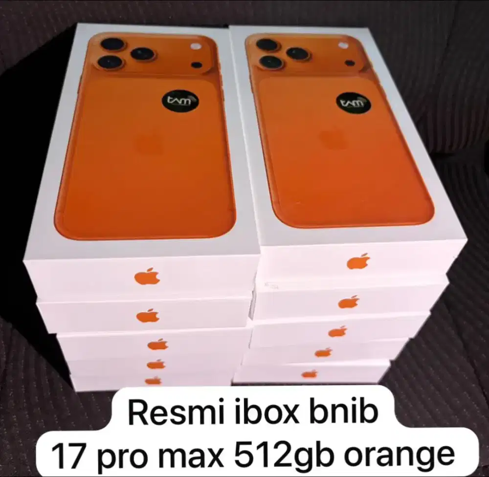 Iphone 17 Pro Max 512GB Cosmic Orange BNIB Garansi Resmi Indonesia