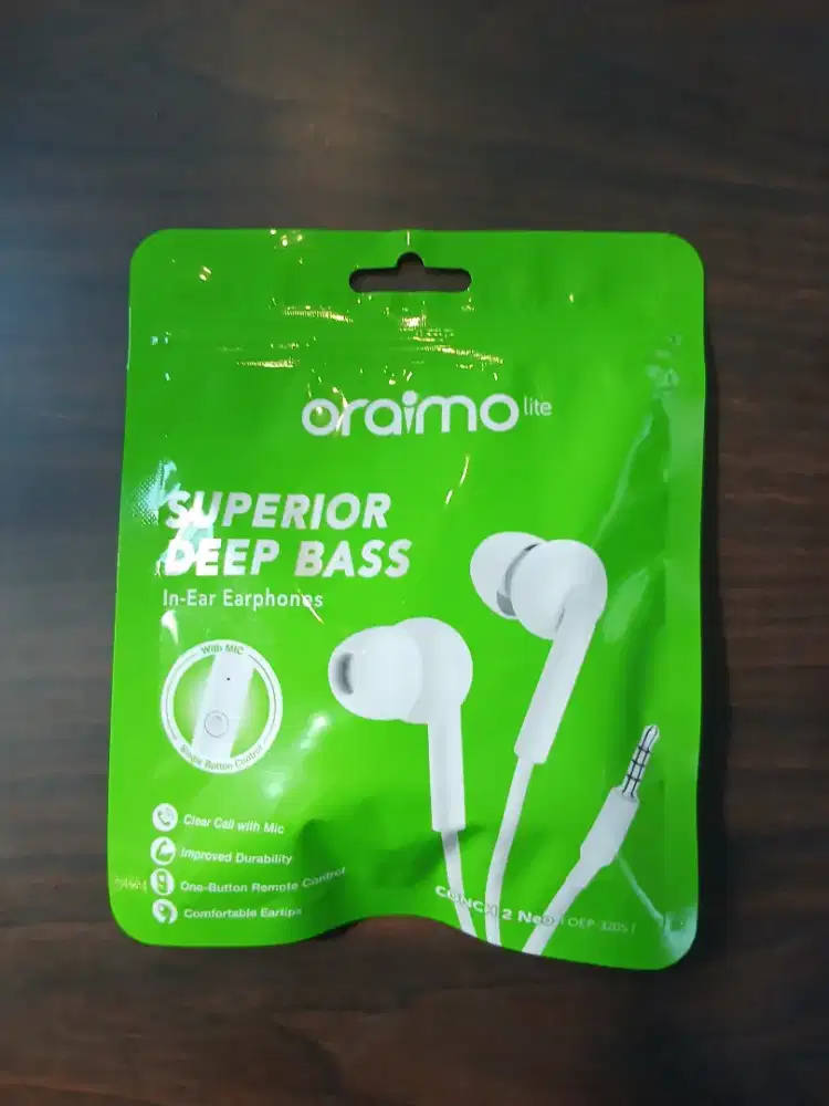 Oraimo CONCH 2 Neo OEP-320S Headset BASS In-Ear Earphones