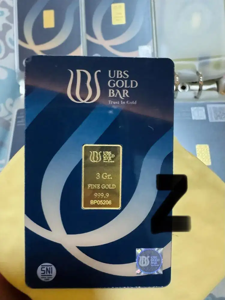 Logam Mulia new UBS 3gr