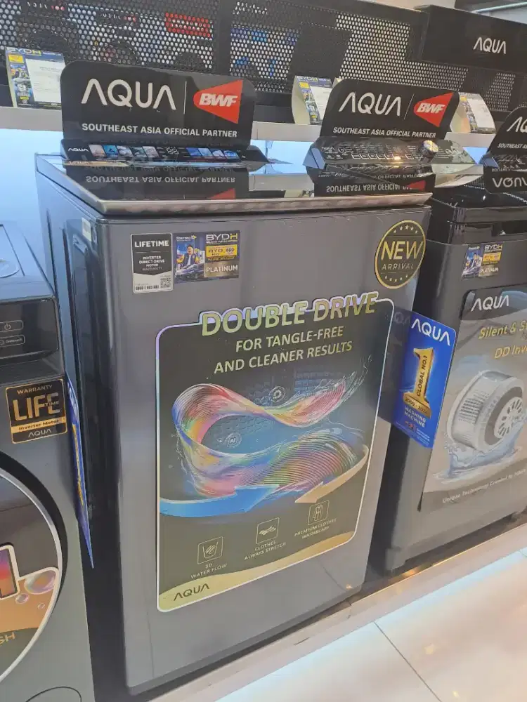 CICILAN TANPA CC MESIN CUCI AQUA