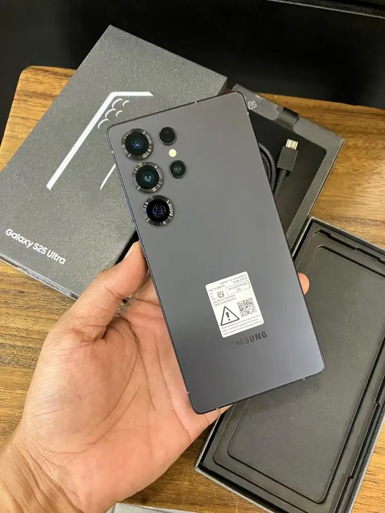 Samsung s25 ultra 512gb jetblack langka