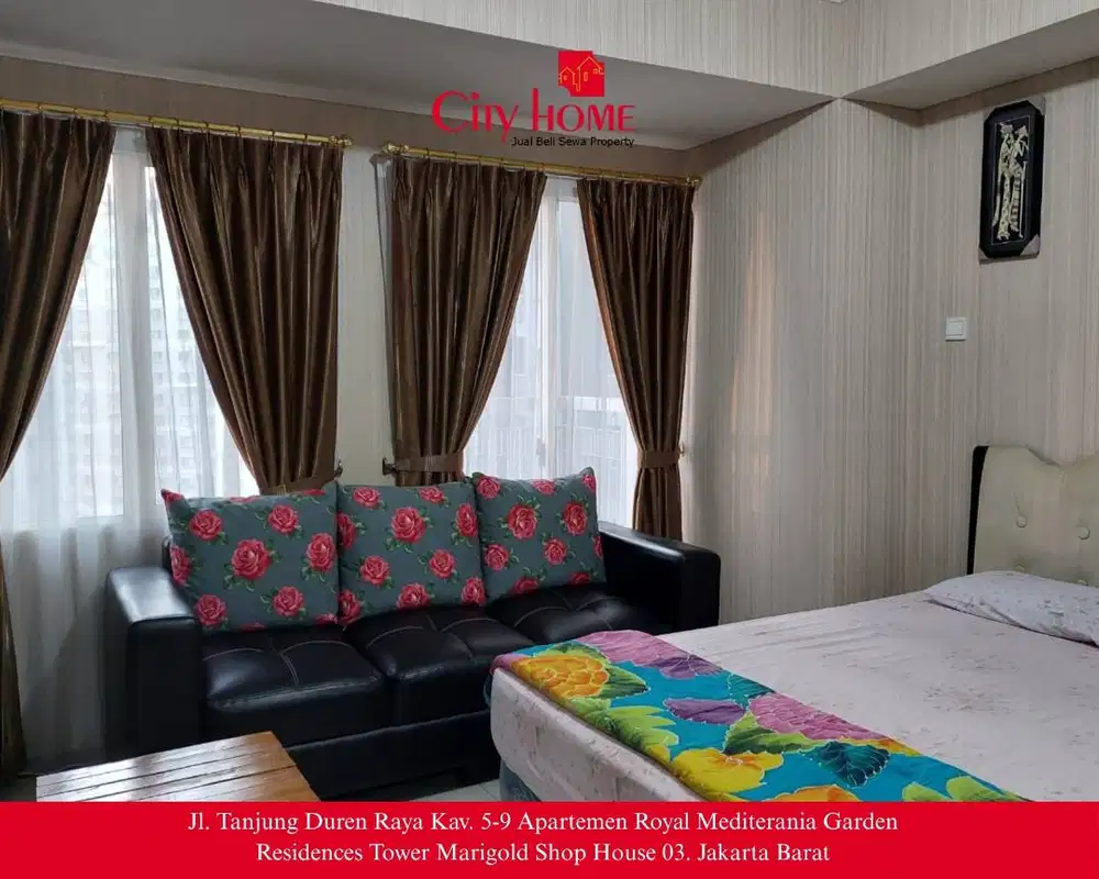 Dijual Apartemen Studio Royal Mediterania Garden – Tanjung Duren