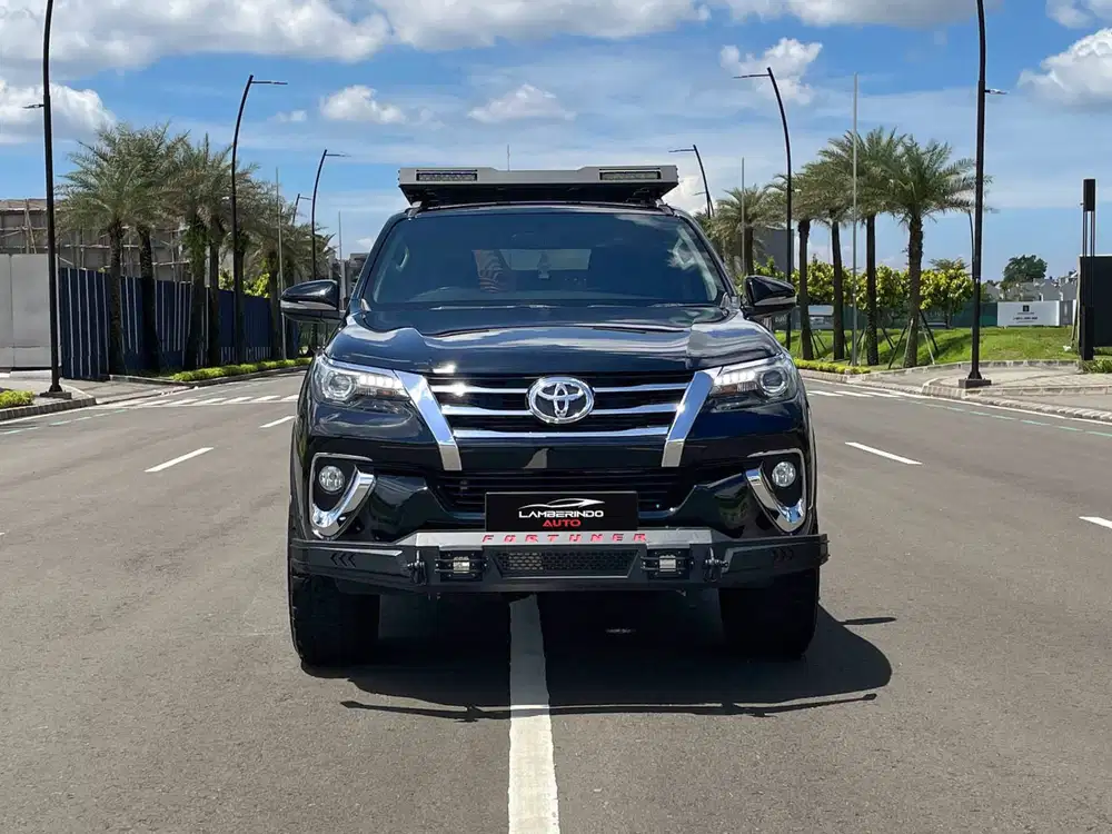 TOYOTA FORTUNER VRZ 2.4 TURBO DIESEL 2017 FULL MOD LOW ODO !! 2018