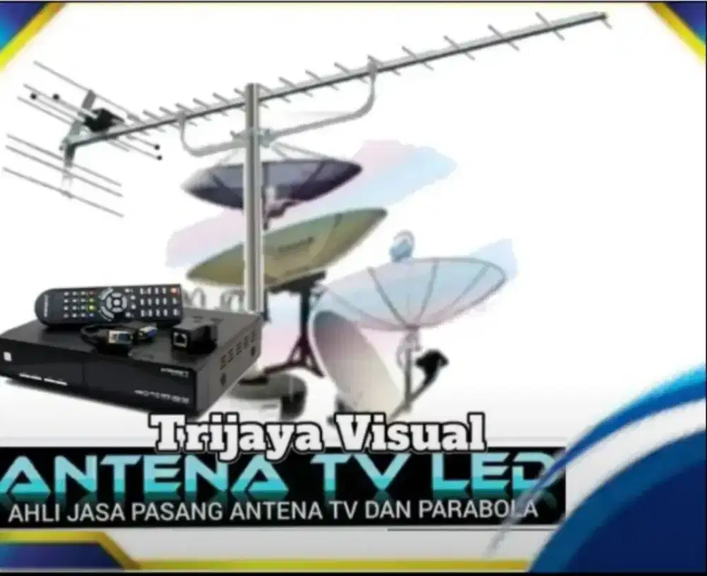ahli jasa pasang antena TV digital service parabola dan camera cctv