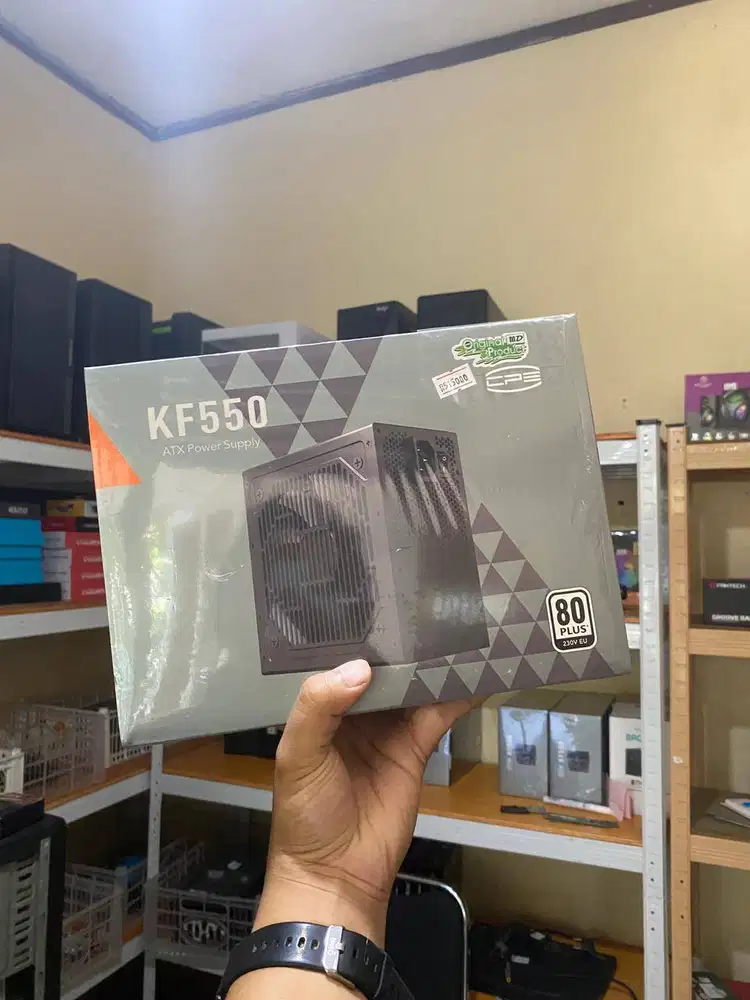 NEW PSU PCCOOLER KF550 (80 PLUS) ORIGINAL HARGA MURAH KUALITAS MEWAH