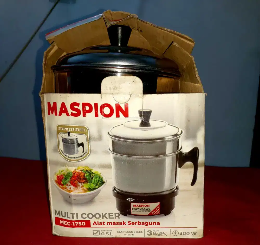 Teko listrik, multi cooker maspion
