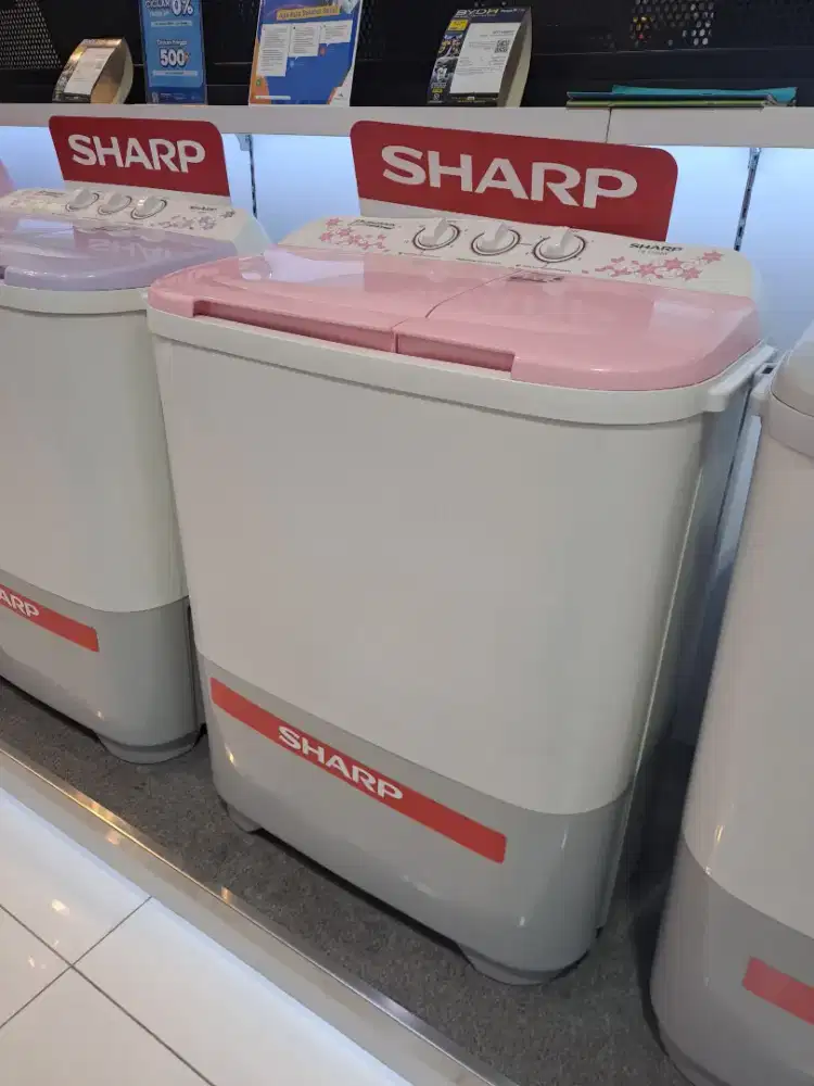 CICILAN TANPA CC MESIN CUCI SHARP