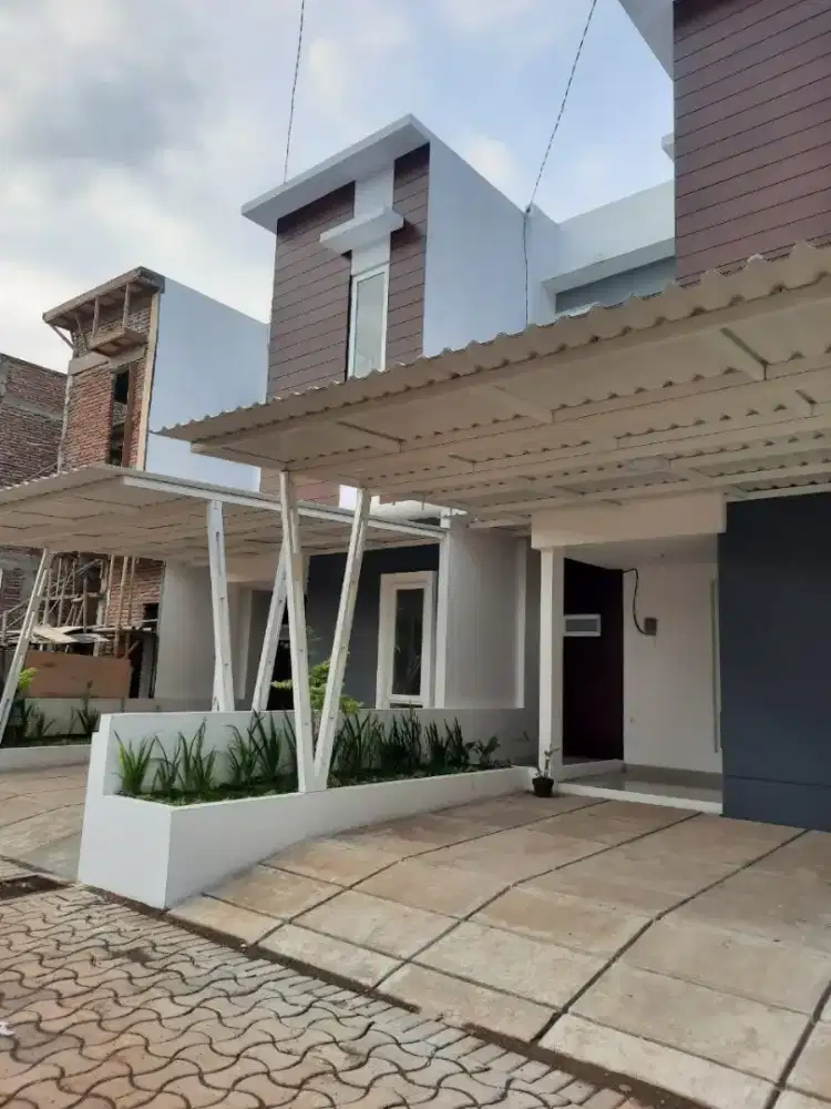 Kanopi Canopy, Tralis Pintu, Railing, Tangga, Pagar Cutting, Atap Baja