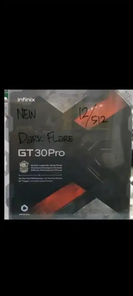 Infinix GT 30 pro 5G ram 12gb 512gb spesial edition gift dan8/256resmi