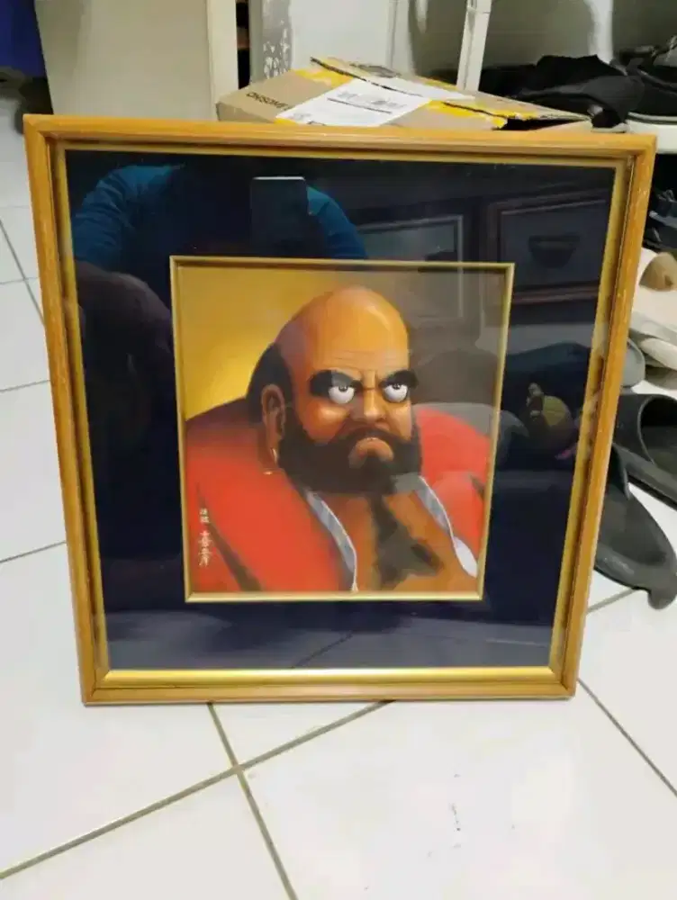 Lukisan bodhidarma asli jepang