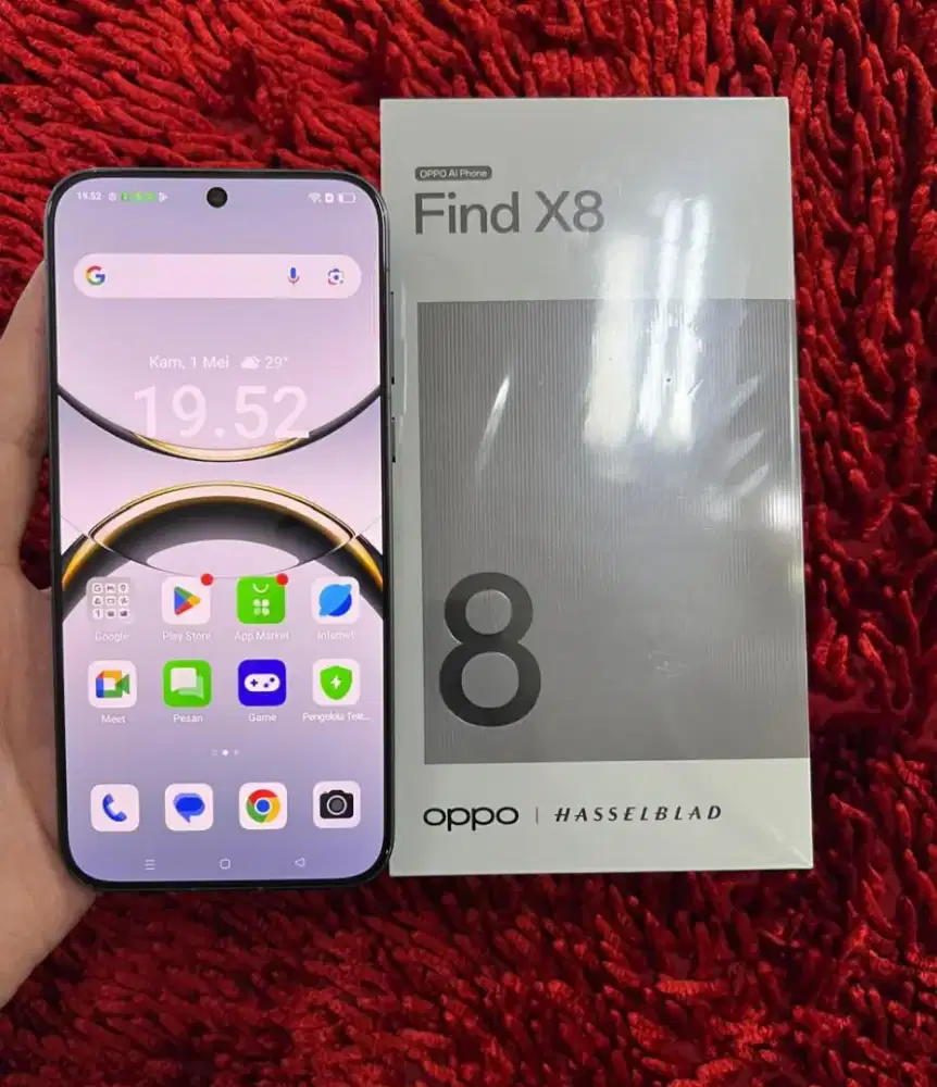 Oppo Find X8 12/256GB 5G Hasselblad Fullset Mulus Bekas Resmi