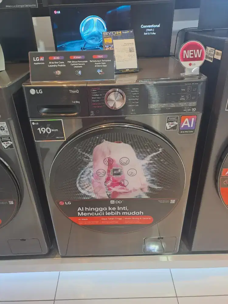 CICILAN TANPA CC MESIN CUCI LG