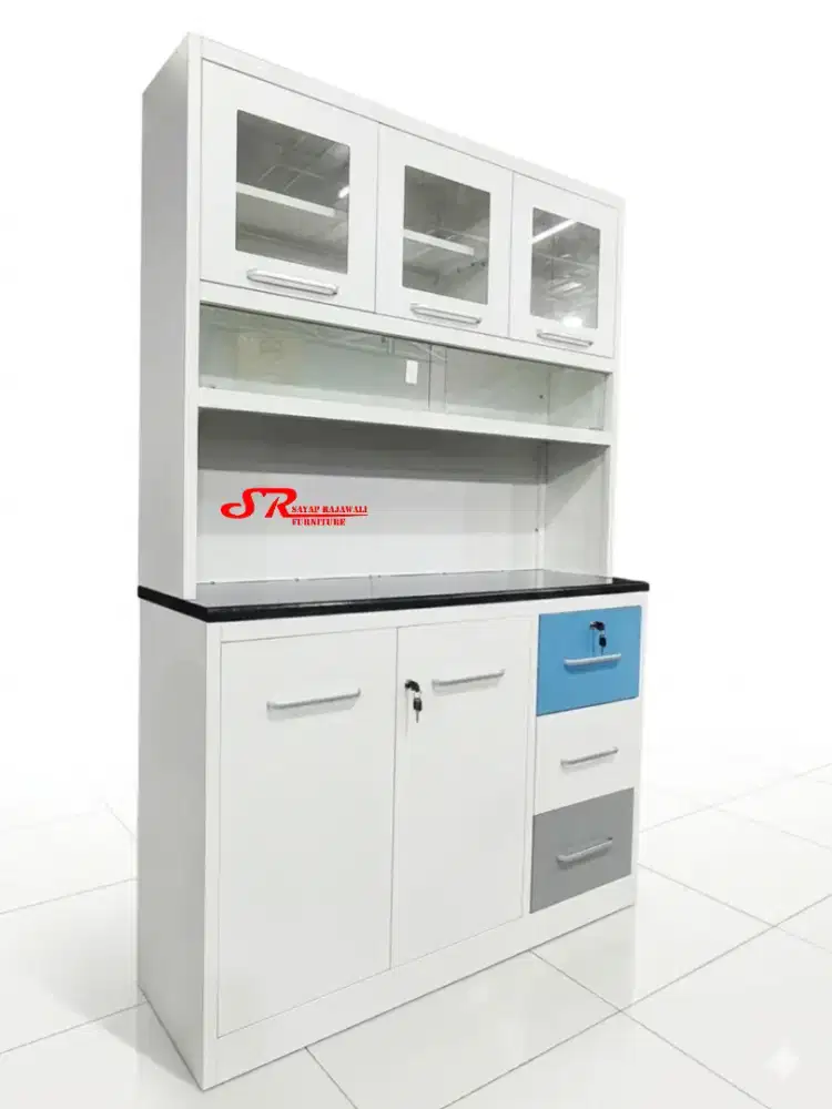 Lemari Dapur Kitchen Set Rak Piring Besi Importa Murah Jogja (dwi)