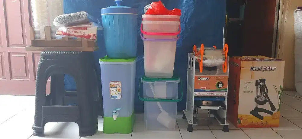 Dijual murah perlengkapan jualan