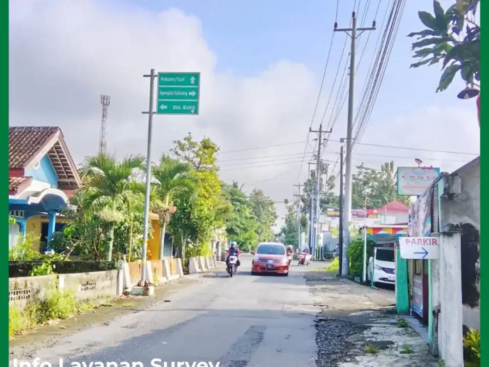 Tanah Jogja SHM Pekarangan Siap AJB Dekat Pasar Rejodani