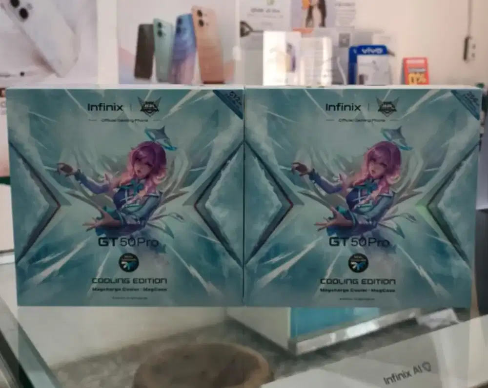 Infinix GT 50 Pro 12/256 - 12/512 FREE COOLER BNIB Grs Resmi Indo