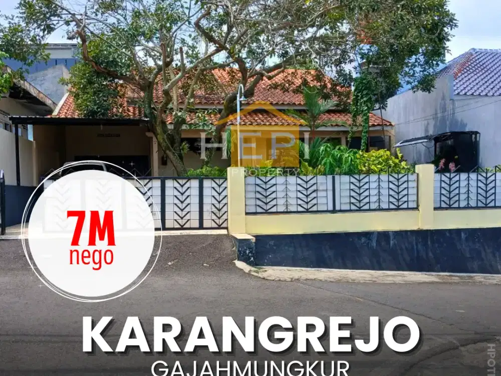 Dijual Rumah di Karangrejo Gajahmungkur Semarang