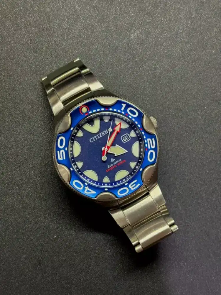 Jam tangan super rare citizen orca