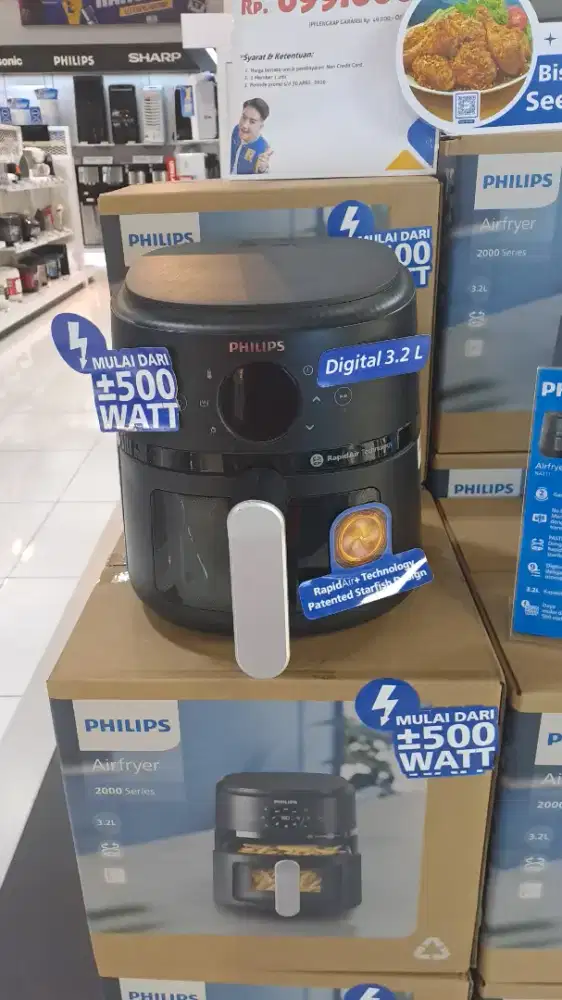 CICILAN TANPA CC AIR FRIYER PHILIPS