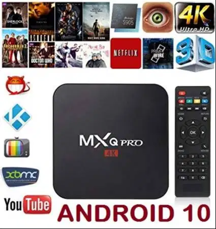 Android TV Box MXQ Pro HD 4K Wifi Smart Media Player Ram New TVBox