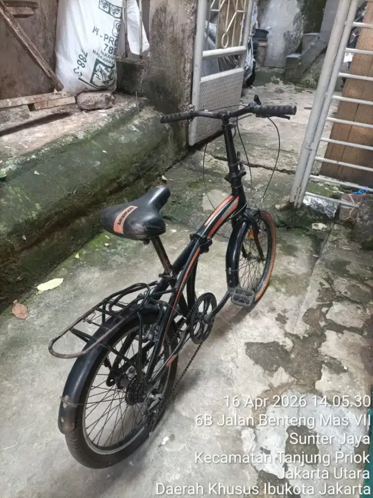 Jual sepeda merk moris ukuran 20