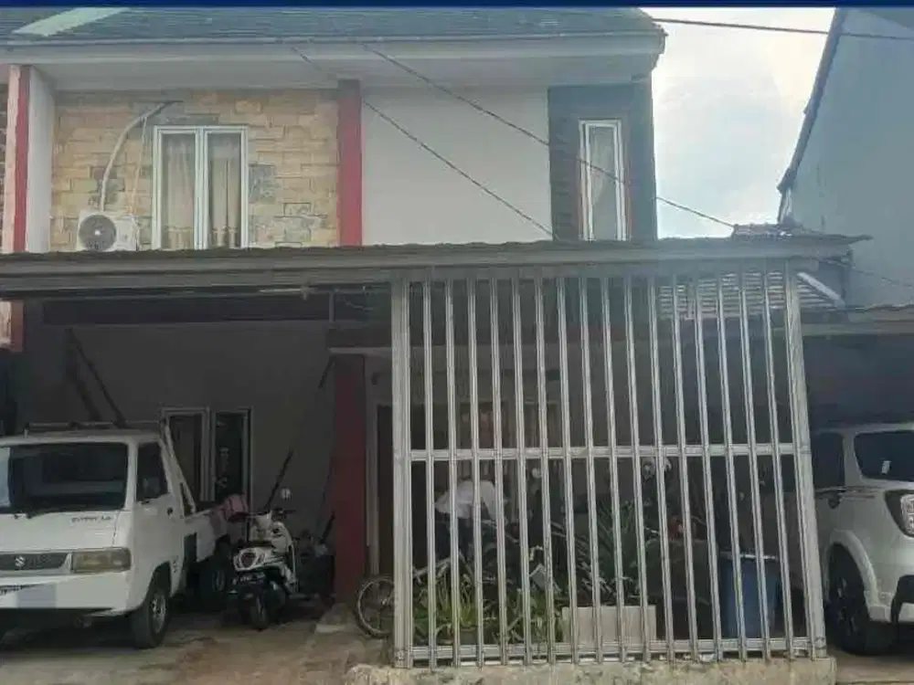 dijual rumah murah haega dibawah pasaran di perumahan indah kirana residence, kel. sukahati, kec. cibinong, kab. bogor