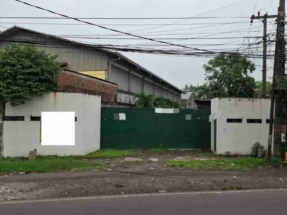 JUAL ex. Pabrik 
Lokasi Ciamik 
0 Jalan Bypas Krian 
Jl. Poros Raya Trosobo