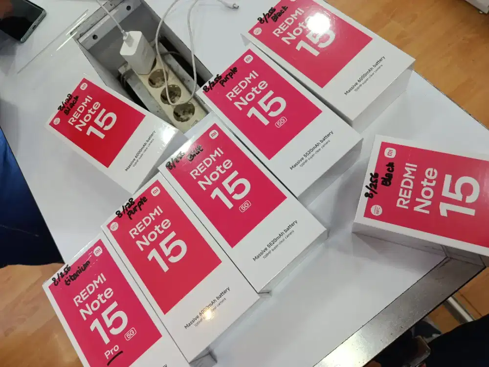 Redmi note 15 8+8/256