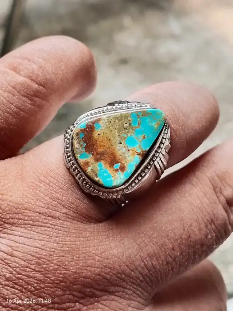 Batu Akik Pirus Persia Kantoran