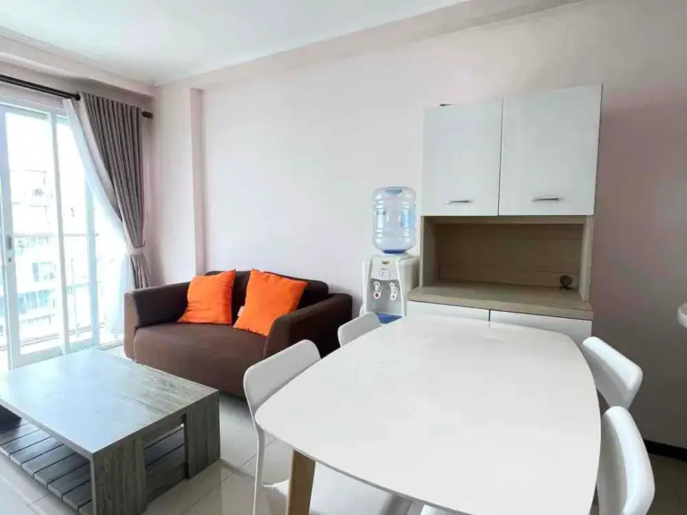 apartment gateway pasteur siap huni type 2br view swimming pool