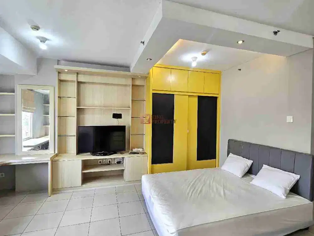 Lebih Luas Dari Standar! 1Br 38M² Full Furnished, View Kota Apartemen Green Bay Pluit Greenbay