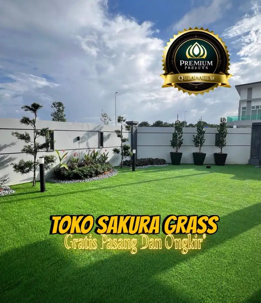 Promo Rumput Sintetis Murah Buat Taman, Caffe Dan Playground