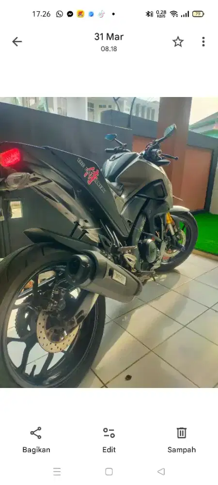 Di Jual Xabre rawatan servis resmi YAMAHA