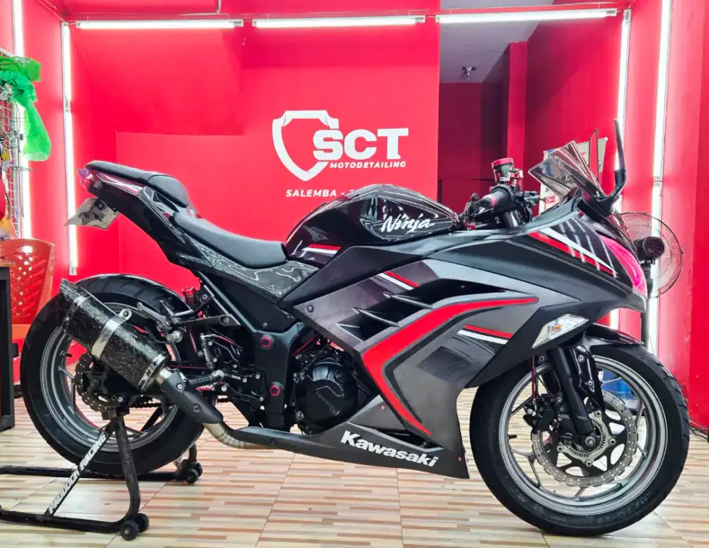 JualCpt90%LikeNew Modif 10Jt PjkDes26 KAWASAKI NINJA 250 ABS SE 2016