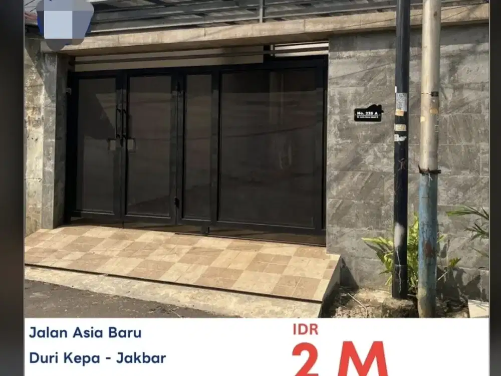 jual rumah lelang kebon jeruk