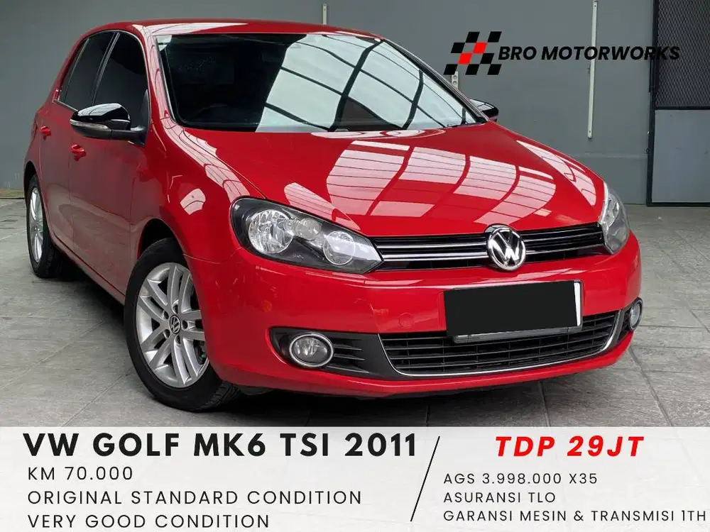 (LOW KM) VW Golf MK6 TSI 2011, VW Golf 2012, VW Golf 2013 VW Golf 2010