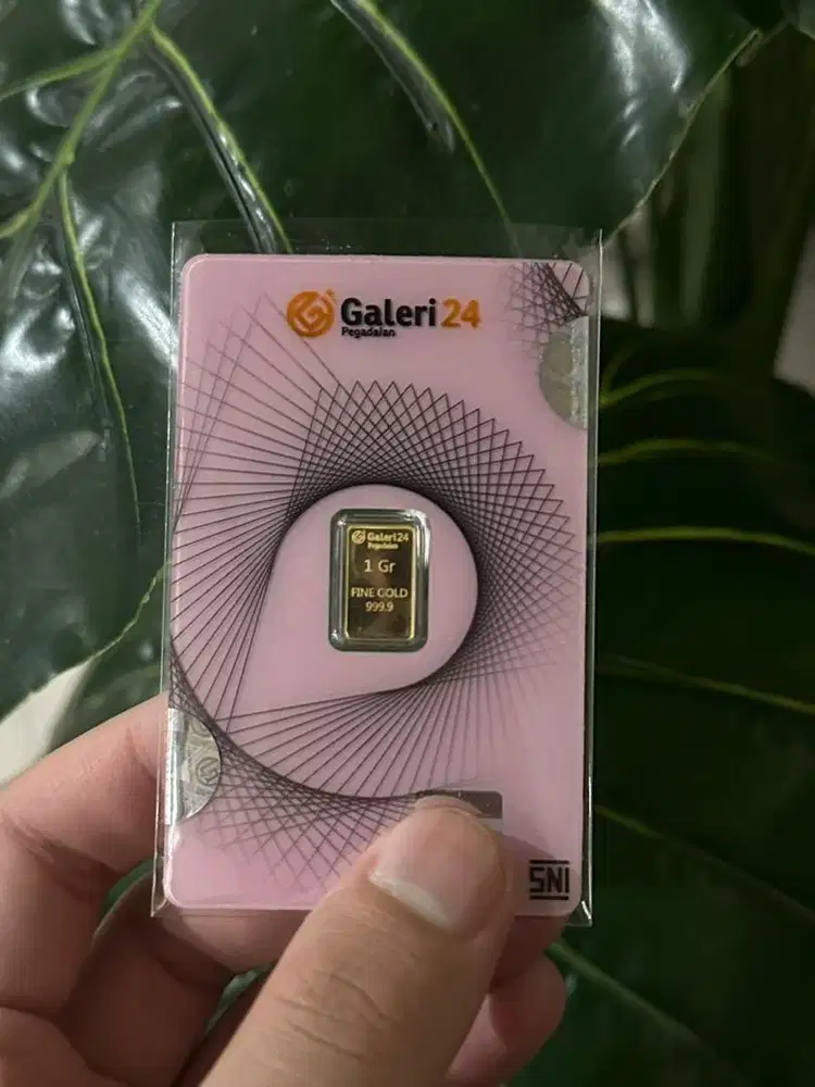 Emas Batangan/Logam Mulia Galeri 24 1 gram terbaru