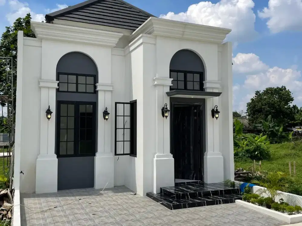 Rumah Baru Desain Mediteranian Booking 5 Juta Langsung Akad, DP 0% Cicilan Mulai 3 Jutaan, Hanya 5 Menit ke Stasiun KRL Depok - FREE PPN & Bebas Biaya