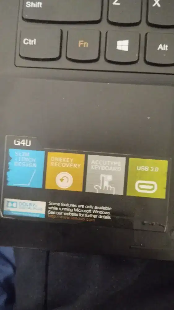 Laptop Lenovo second baik