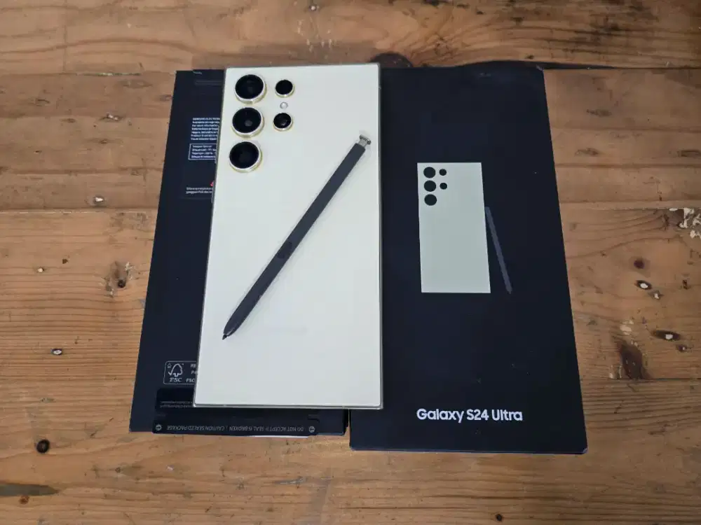 SAMSUNG S24 ULTRA 12/512GB RESMI INDO MULUSS FULSET ORIGINAL