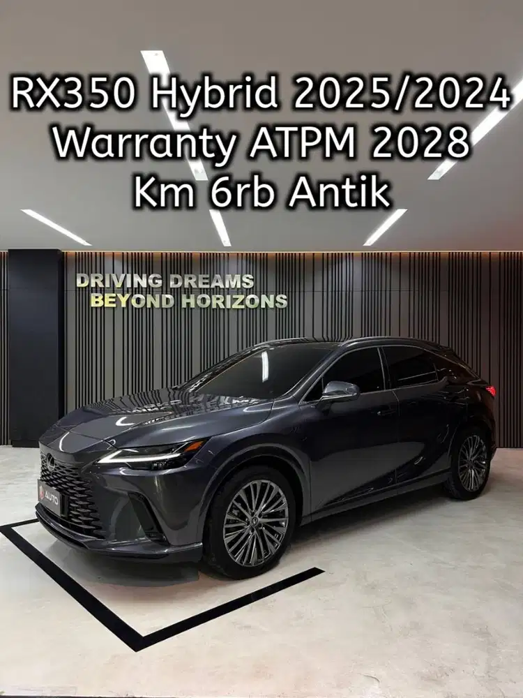 Lexus RX350 Hybrid 2025 Abu2 met Km6rb Nik 2024 B2522SJM RX350H