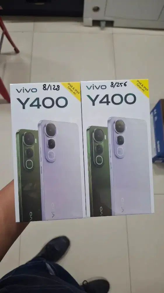 NEW VIVO Y400 SERIES. PROMO CASHBACK UNIT TERBATAS (LIMITED)