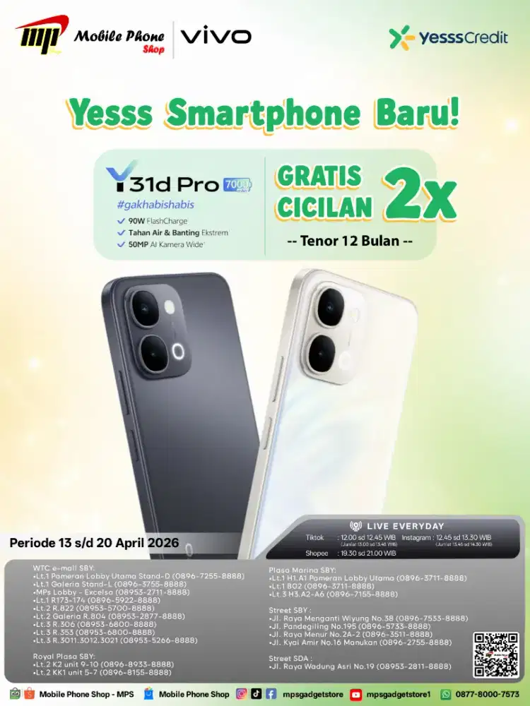 VIVO Y31D PRO PROMO