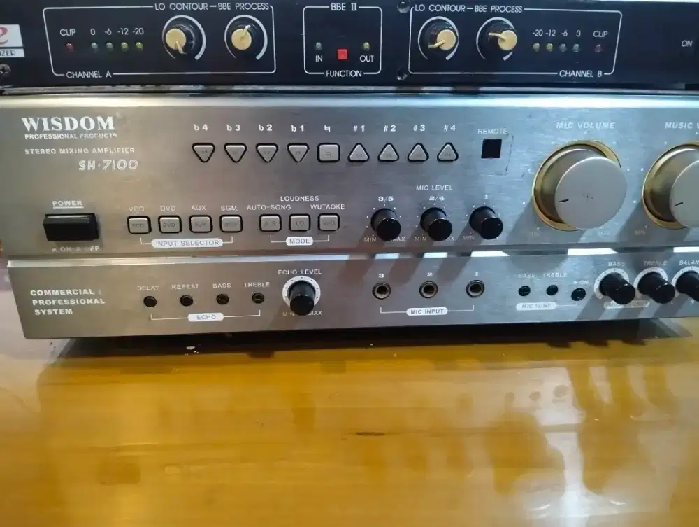 Power ampli wisdom sh 7100