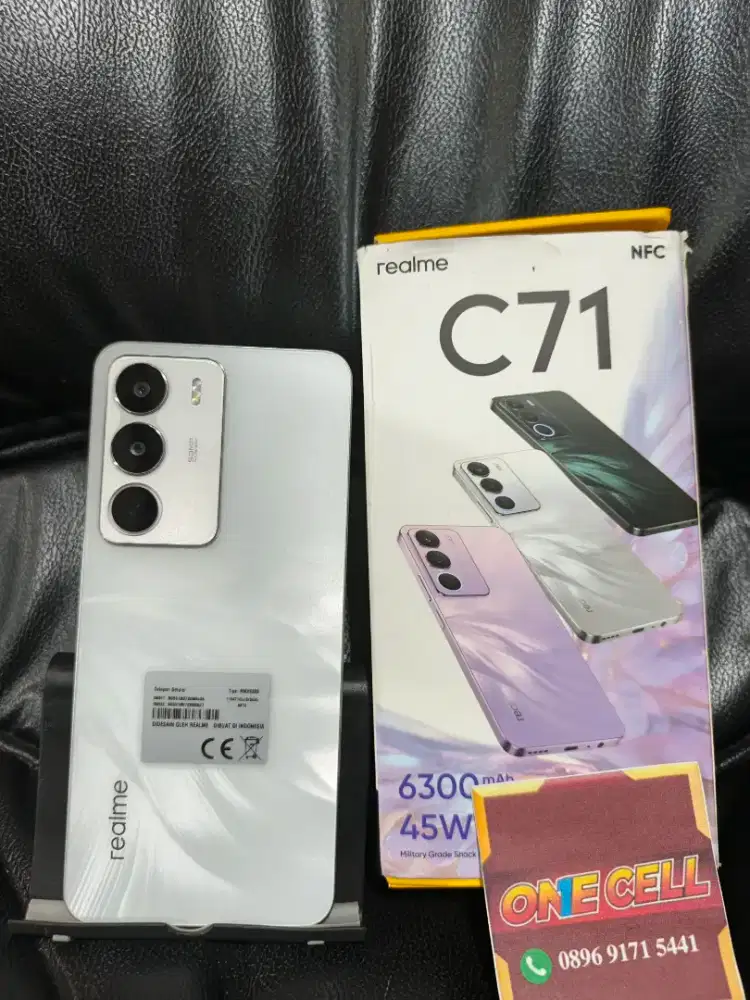 Realme C71 Ram 6+6/128GB Fullset Ori